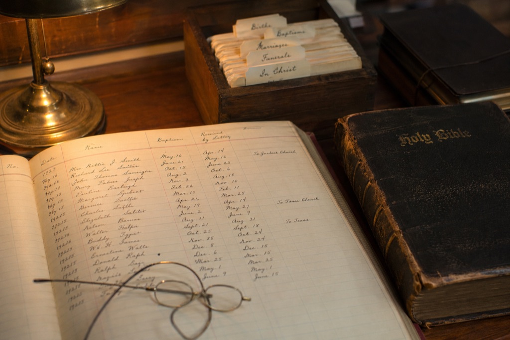 The Census: Resident directory and gifts registry.