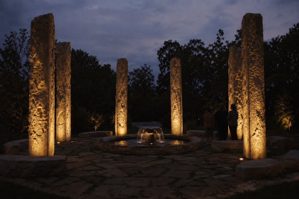 The Pillar: Outdoor light and sound for worship and wonder.